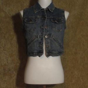 Denim Vest Size Small